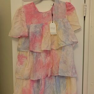 NWT English Factory Tie Dye Dress size Medium